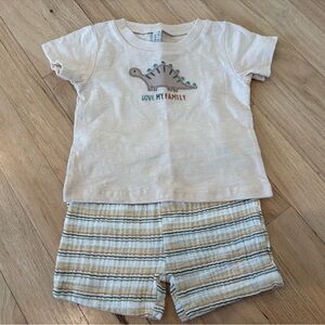 Chick Pea Dinosaur Baby Outfit